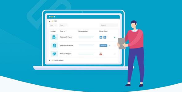 Barn2 Document Library Pro v1.17.1（已汉化） – WordPress 文档库插件插图