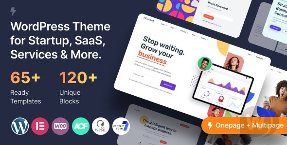 Fastland v1.1.7 – 启动 & SaaS WordPress 主题插图