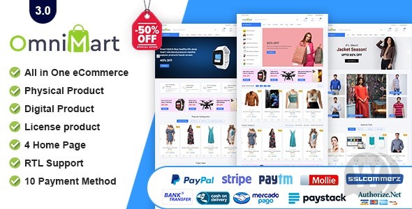 OmniMart v6.1（已汉化） – 电子商务交易平台插图