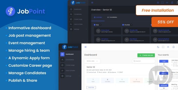 JobPoint v3.3 – 招聘管理系统插图
