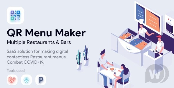 QR Menu Maker SaaS v4.1.0 – 非接触式餐厅菜单插图