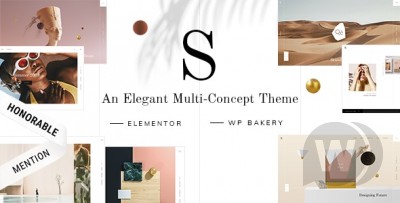 Sahel v2.1 – 优雅的 WP 多概念主题插图