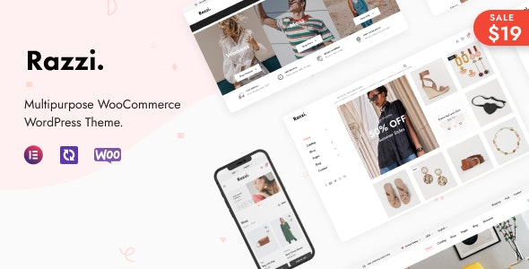 Razzi v2.2.4 – WooCommerce 的多用途 WordPress 主题插图
