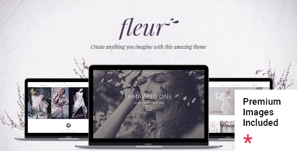 Fleur v2.0.1 –  WordPress婚礼模板插图