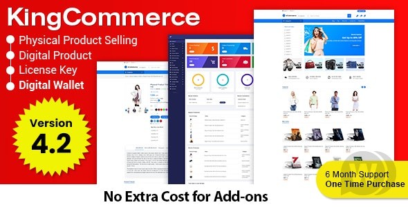KingCommerce v4.2 – 电子商务管理系统插图
