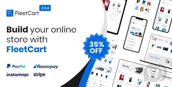 FleetCart v4.7.6(已汉化) – Laravel 电子商务系统