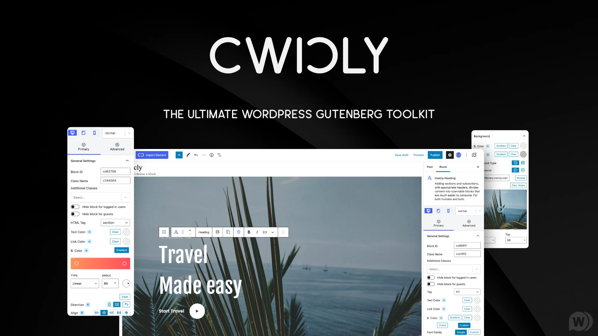Cwicly v1.2.9.5.8.4(已汉化) – 终极 WordPress 古腾堡工具包