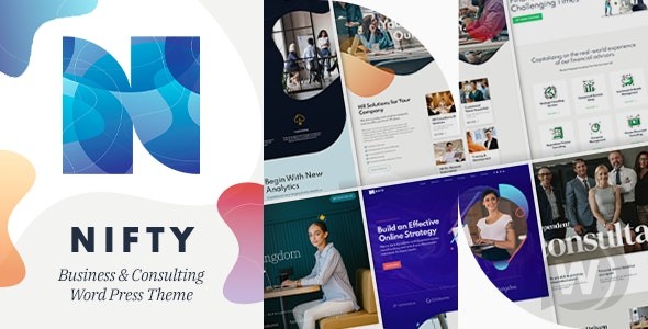 Nifty v1.2.4 – 商务咨询 WordPress 主题插图