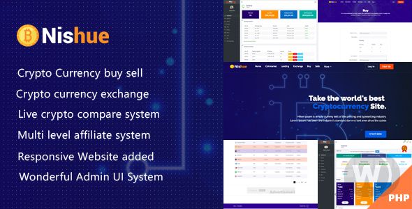 Nishue v4.2 – 加密货币交换源码插图