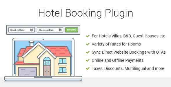 MotoPress Hotel Booking v5.1.0（已汉化） – WordPress酒店预订插件插图