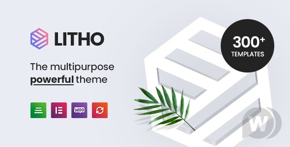 Litho v2.9 – 多用途 WordPress Elementor 主题插图
