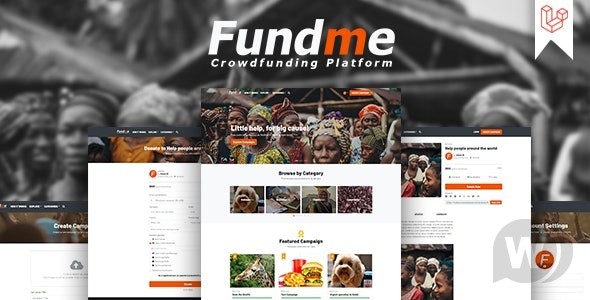 Fundme v5.5（已汉化94%） – 众筹平台源码插图