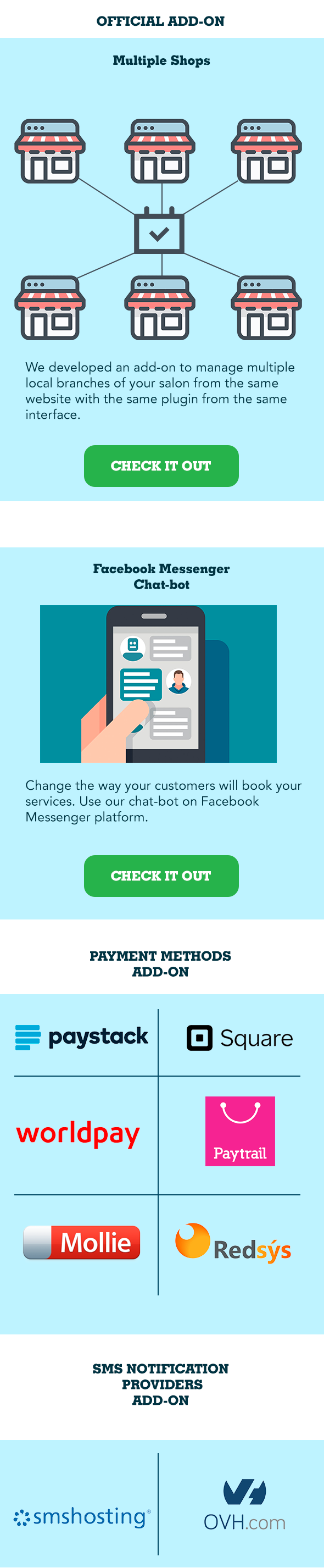 Salon Booking v10.11（已汉化） – WordPress沙龙预订系统插图(1)