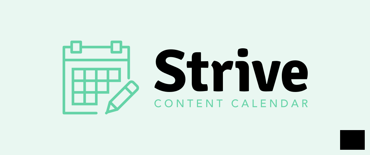 Strive Content Calendar v1.20插图