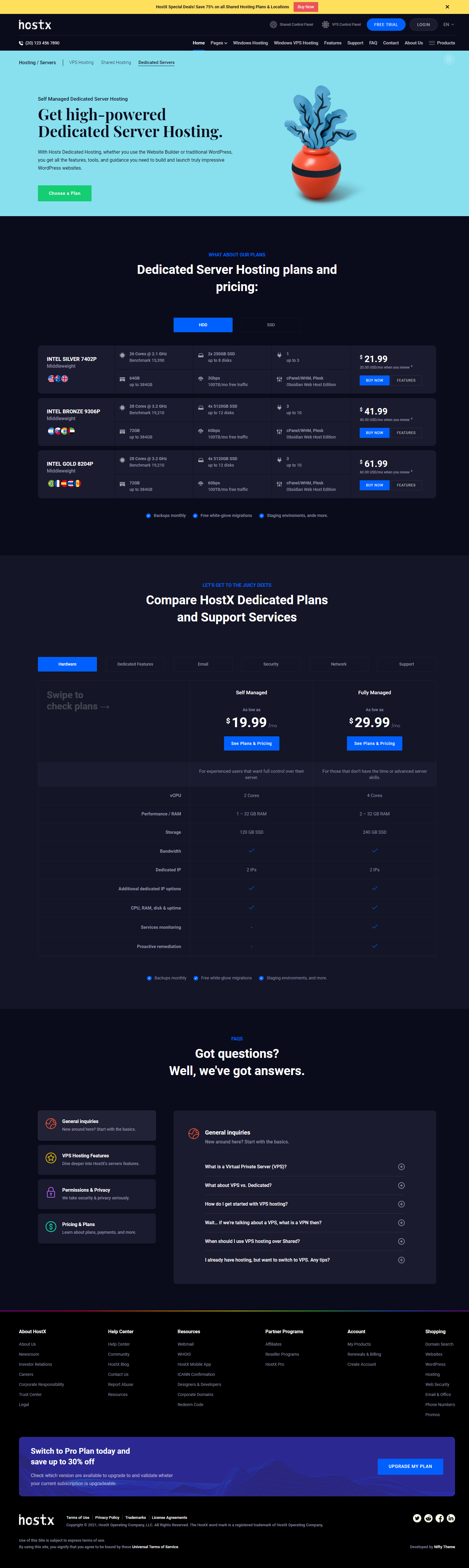 HostX v2.2.1 – 高级托管模板插图(4)