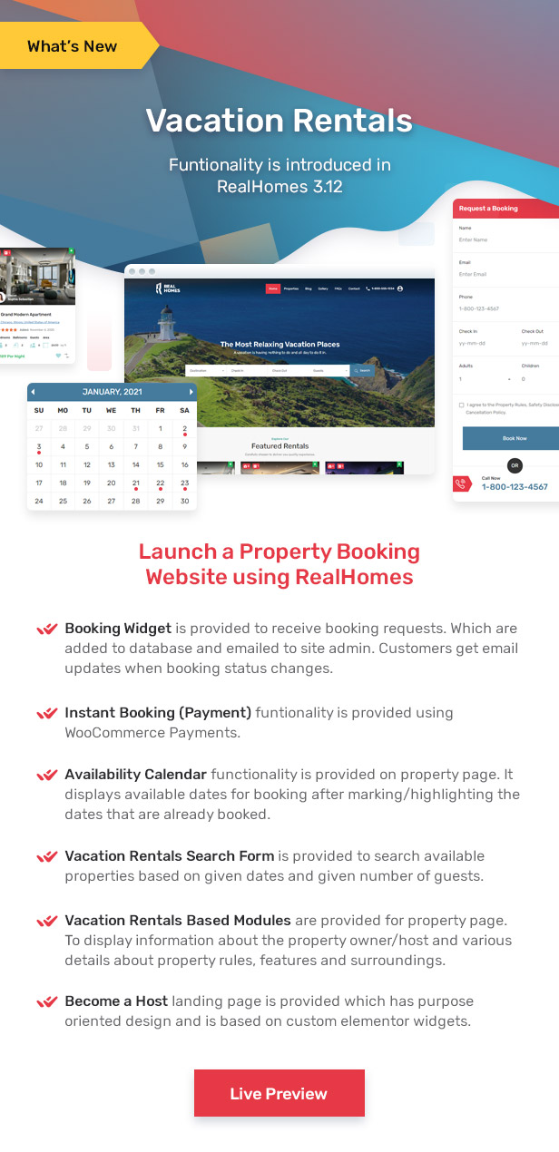 RealHomes v4.3.8（已汉化） – WordPress房地产销售和租赁主题插图(2)