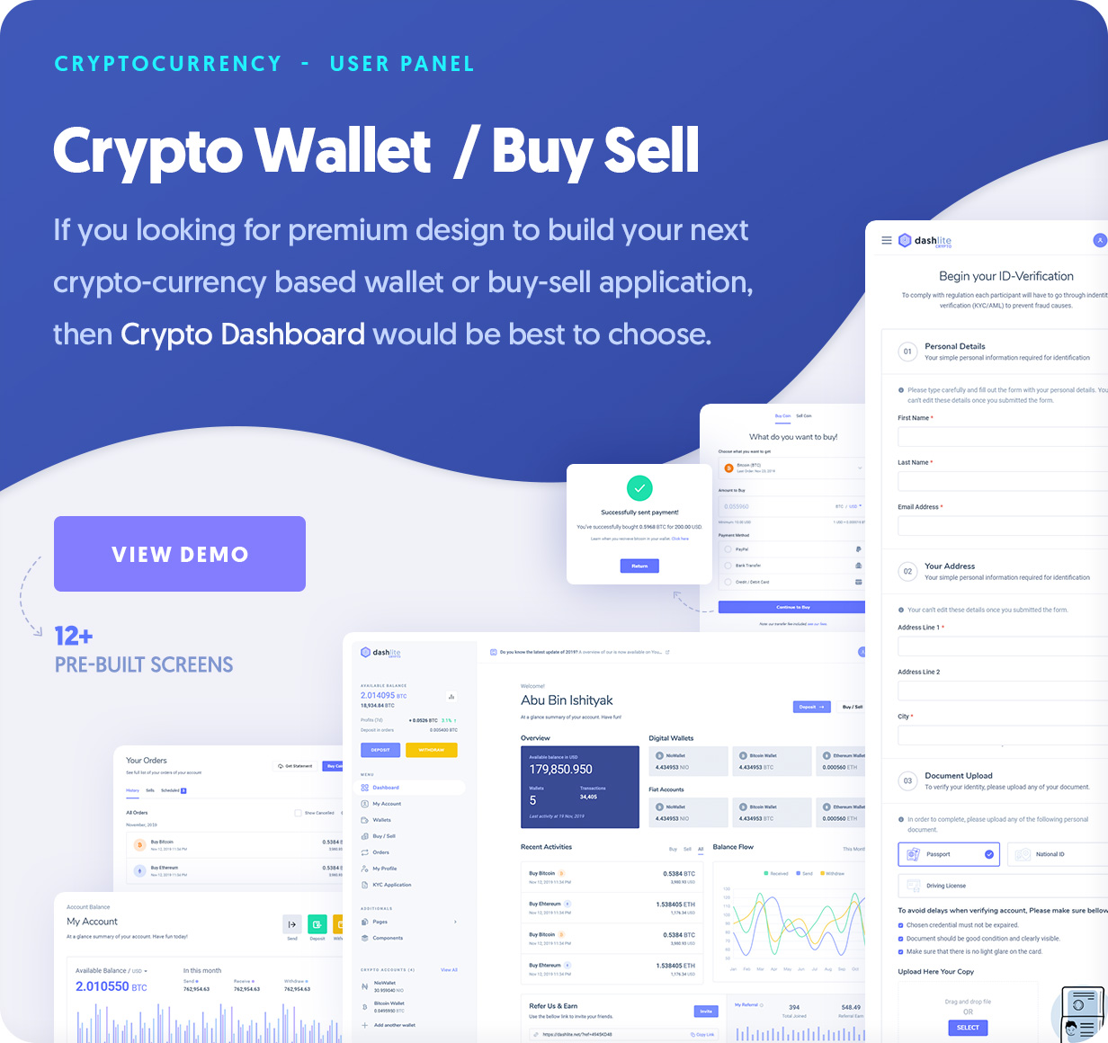 DashLite v3.2.3 – Bootstrap 响应式管理面板模板插图(3)
