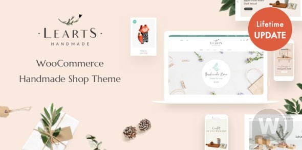LeArts v1.8.4 – 手工商店 WooCommerce WordPress 主题插图
