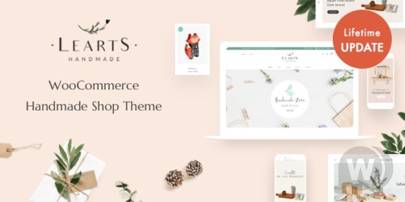 LeArts v1.5.3 - 手工商店 WooCommerce WordPress 主题插图