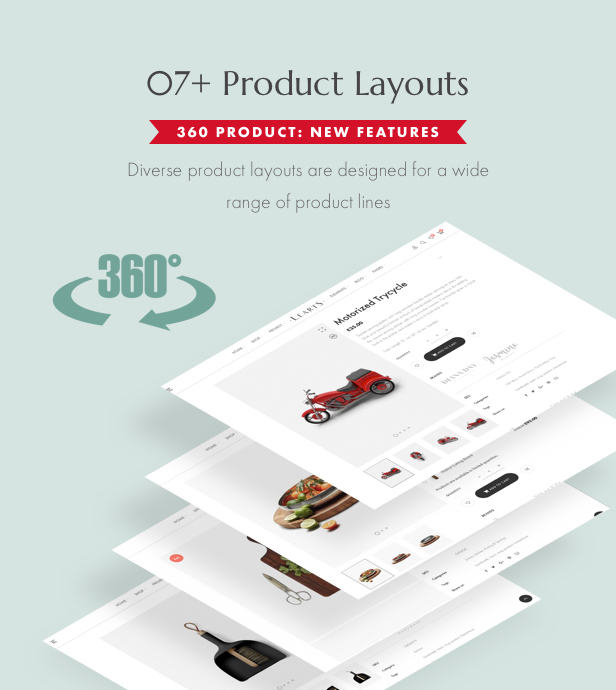 LeArts v1.8.4 – 手工商店 WooCommerce WordPress 主题插图(7)