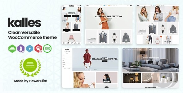 Kalles v1.1.7.1 – 通用 WooCommerce 主题插图