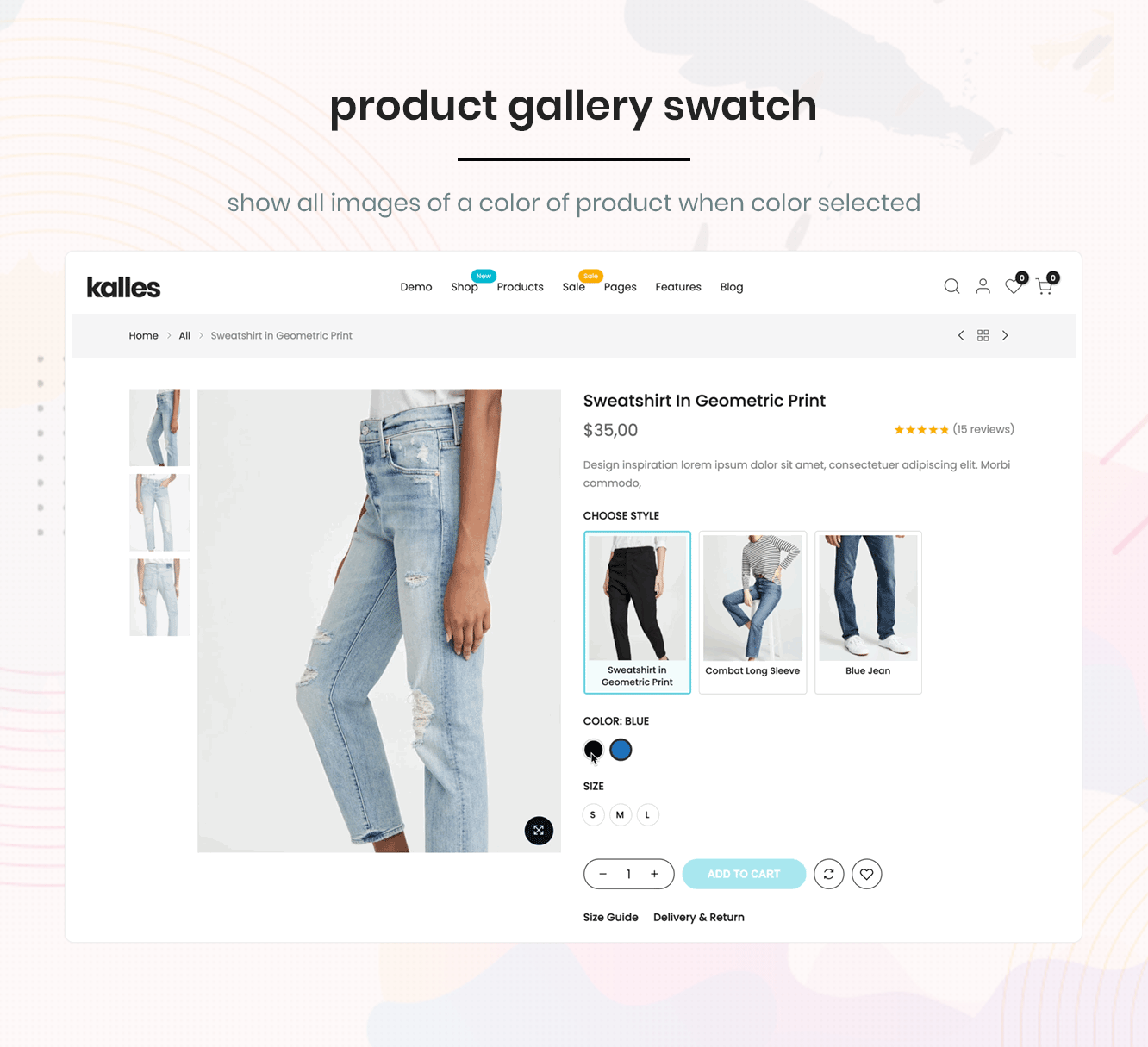 Kalles v1.1.7.1 – 通用 WooCommerce 主题插图(2)