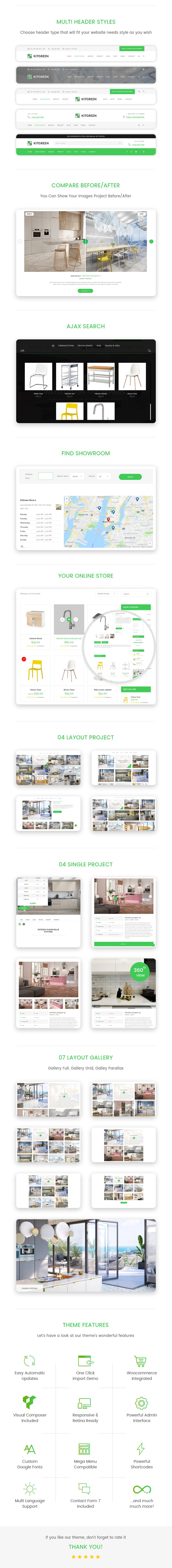 KitGreen v3.0.2  – WordPress 现代厨房和室内设计主题插图(3)