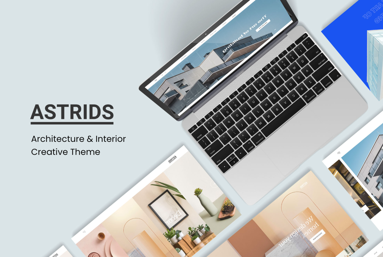 Astrids v2.1.0 – 建筑、室内创意主题插图