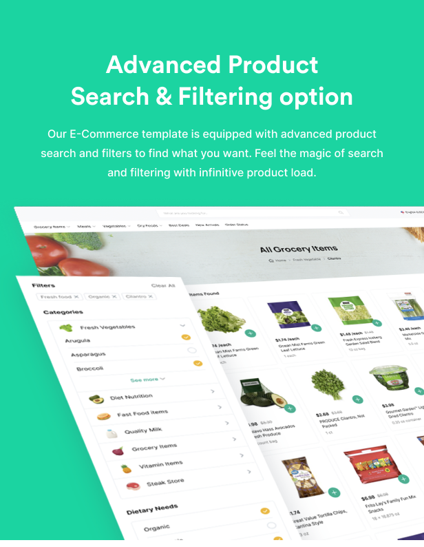 BoroBazar v2.0.3 – 与杂货店和食品店反应电子商务模板插图(6)