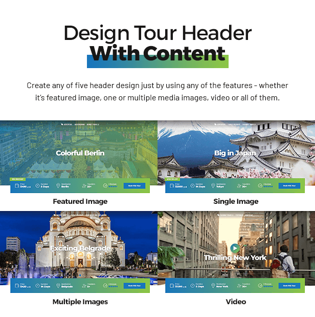 Travelicious v1.5.4 – WordPress旅行社主题插图(2)
