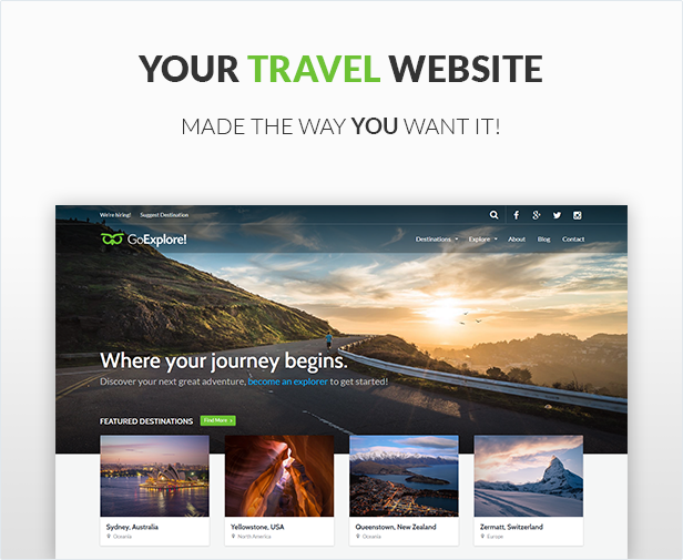 GoExplore v1.3.28 – WordPress旅游主题插图(1)