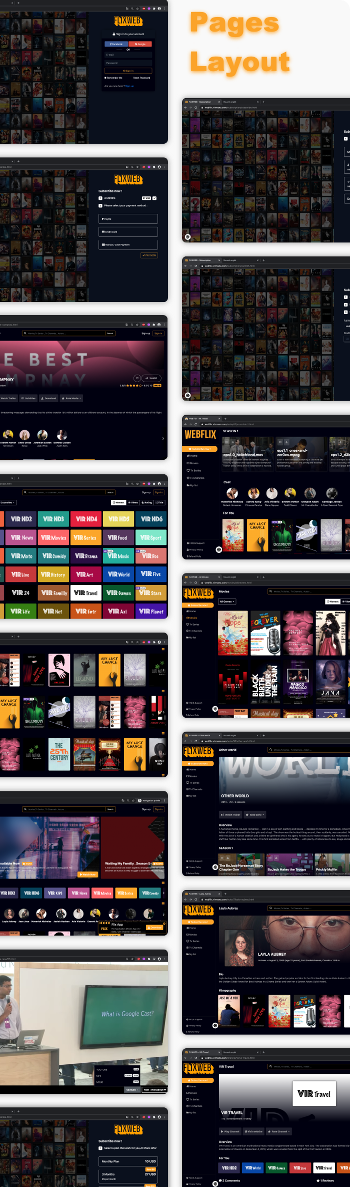 WebFlix v1.5 – 看电影/电视的源码插图(2)
