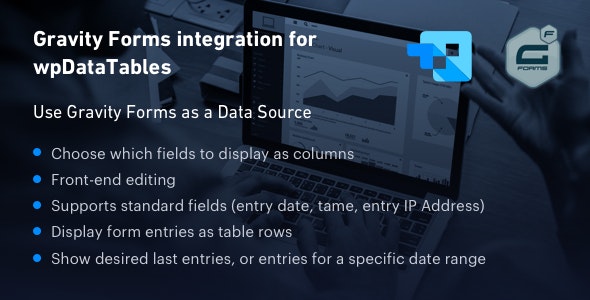 Gravity Forms integration for wpDataTables v1.8插图