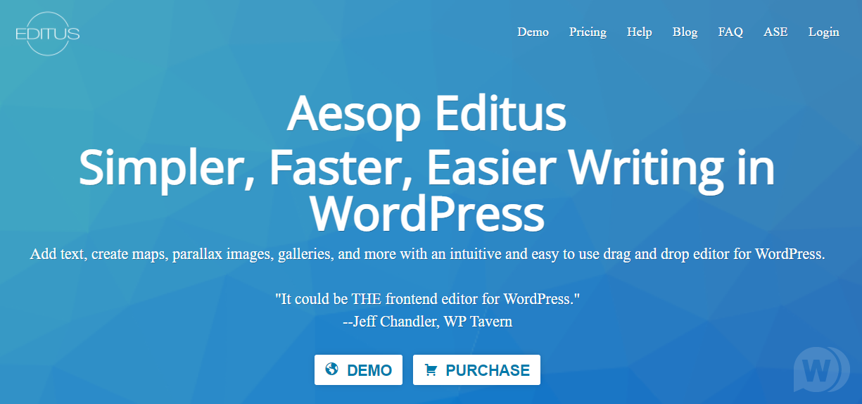 Editus v1.4.5 – 前端编辑器和 WordPress 故事构建器插图