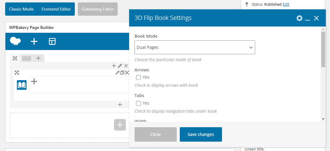 3D Flip Book for WPBakery Page Builder v3.0插图(2)