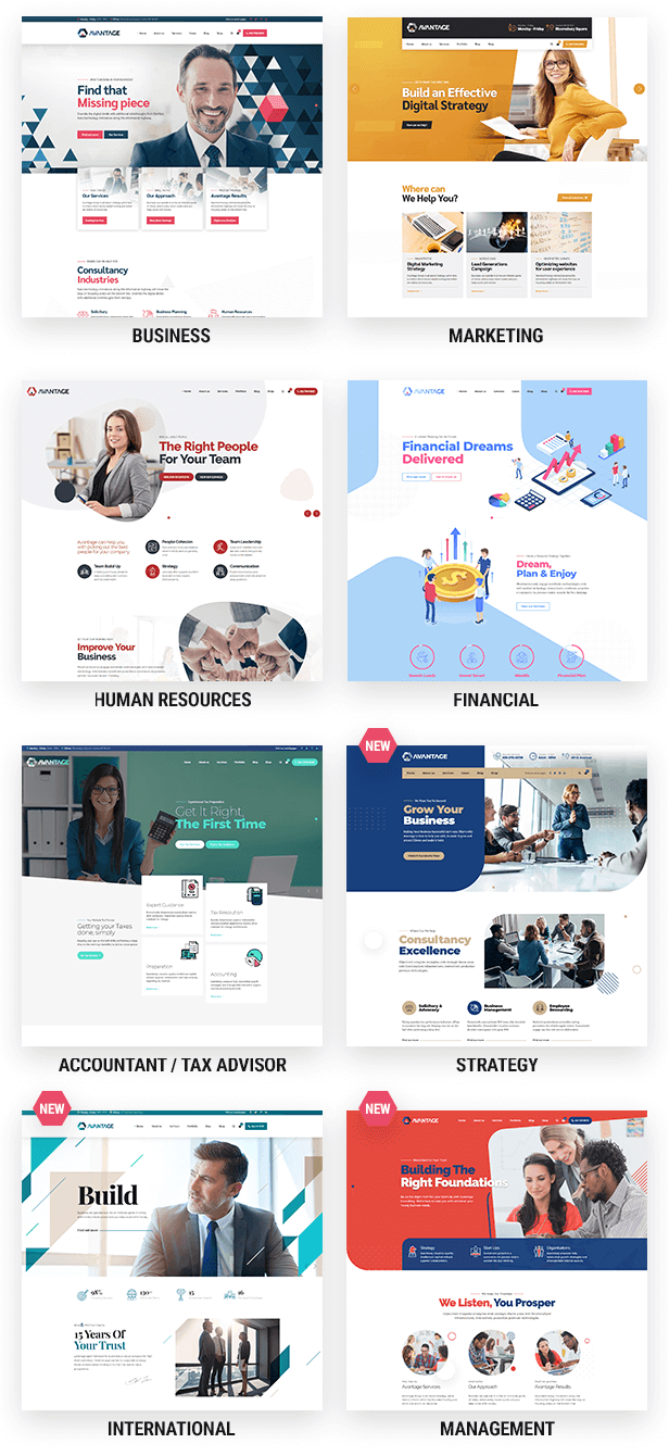 Avantage v2.5.3 – WordPress商业咨询主题插图(1)