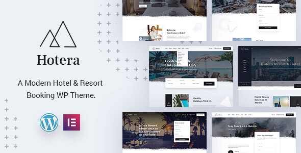 Hotera v1.3 – WordPress度假村和酒店主题插图