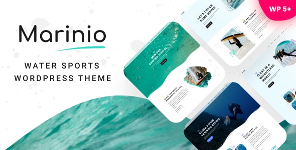 Marinio v1.0.5 – WordPress水上运动主题插图