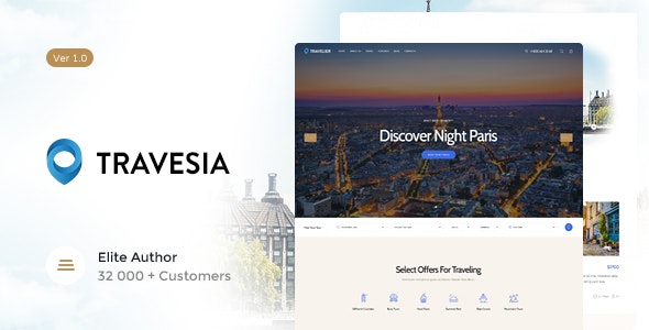 Travesia v1.1.12（已汉化） - WordPress旅行社主题插图