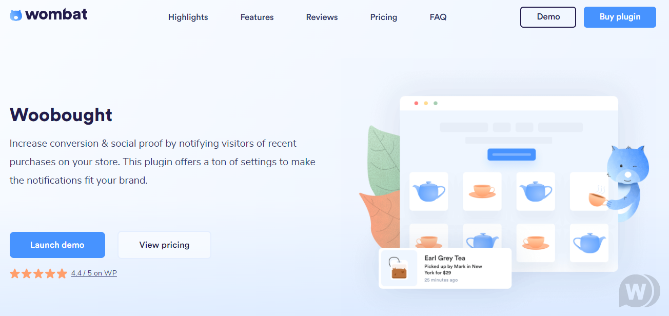 Woobought Pro v2.0 – WooCommerce 实时销售通知插图