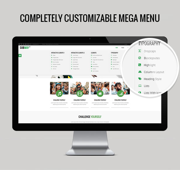 Subway v3.2 – 响应式多用途 WordPress 主题插图(2)