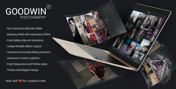 GoodWin v1.9.7 – WordPress摄影和摄像主题插图