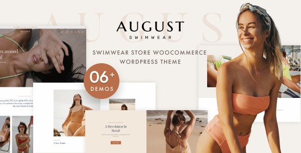 August v1.0.2 -  WooCommerce WordPress泳装主题插图