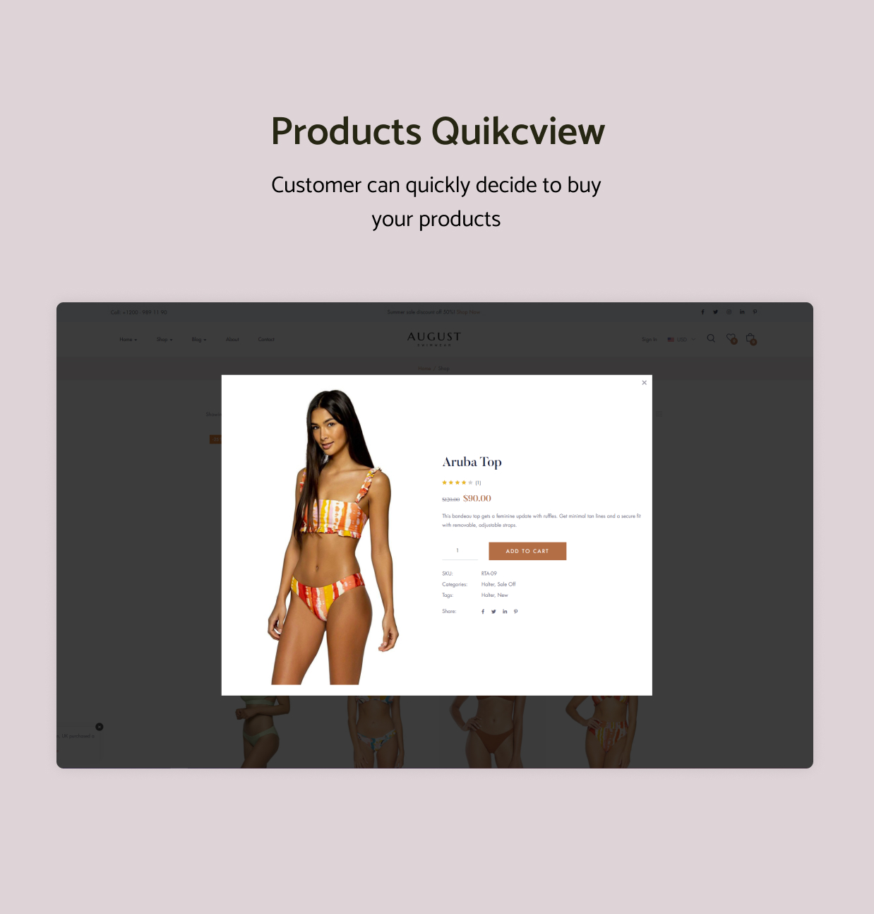 August v1.0.2 –  WooCommerce WordPress泳装主题插图(5)
