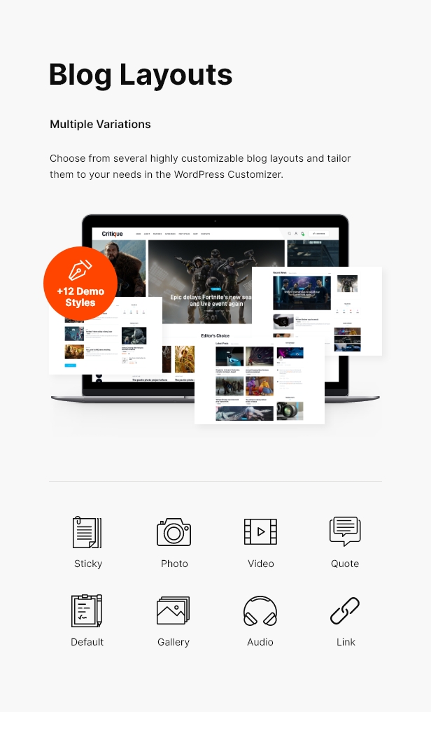 Critique v1.0 –  WordPress杂志、报纸和评论主题插图(4)
