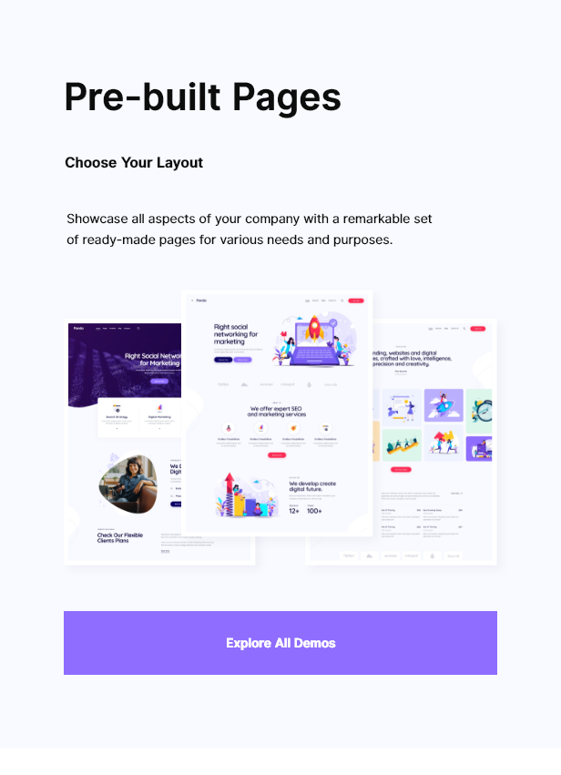 Panda v1.18 – 创意营销机构和 SEO WordPress 主题插图(2)