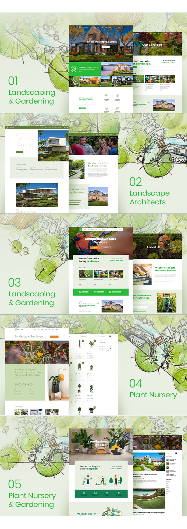 Gardena v1.1.7 – 园林绿化和园艺插图(2)