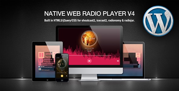 Native Web Radio v5.21.04.16 – WordPress播放器插件插图