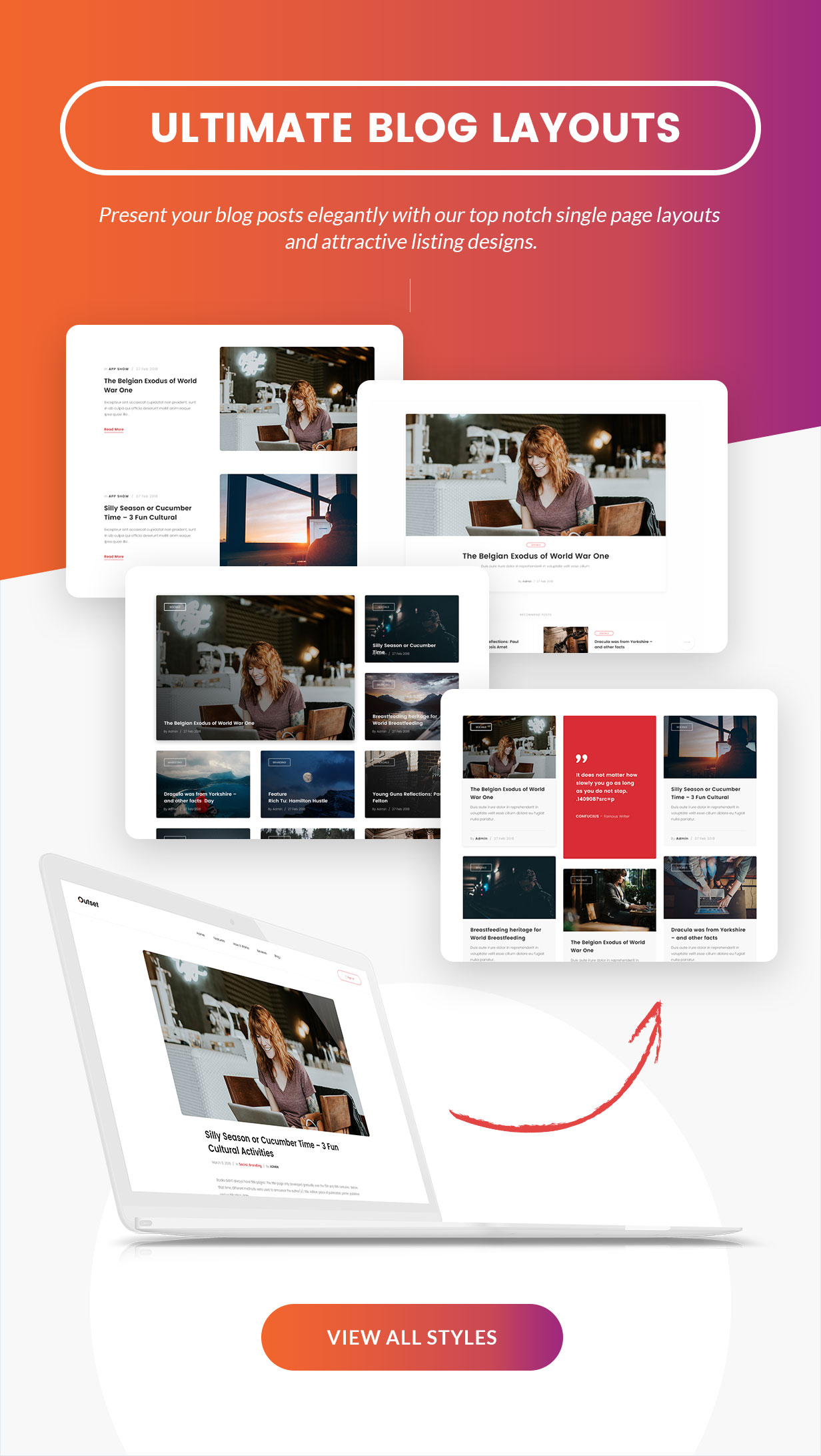 The Outset v1.2.1 – 用于 Saas 和 Startup 的多用途 WordPress 主题插图(8)