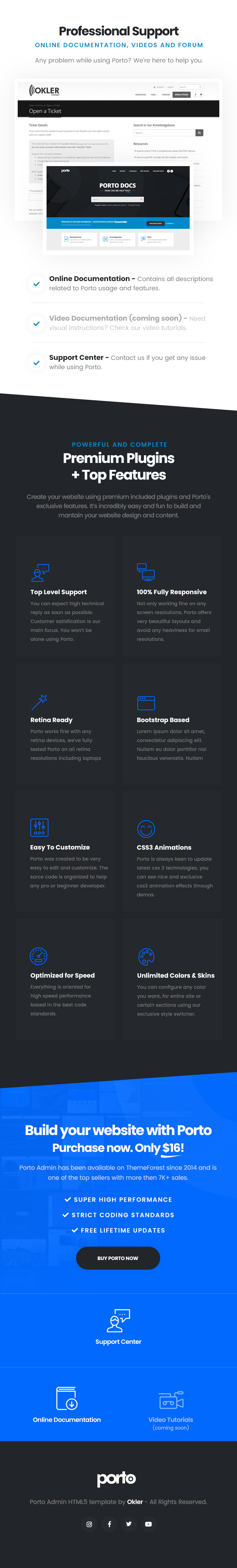 Porto Admin v4.2.0 – 响应式 HTML5 管理面板模板插图(3)